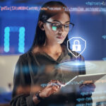 woman with data analysis safety - HotelREZ